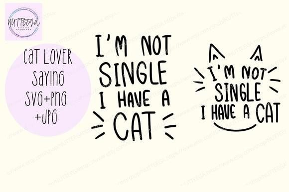 Cat Lover Saying SVG: Playful Graphics for Creative Crafts
