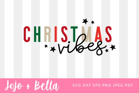 Christmas Vibes Svg for Branding and Marketing Graphics