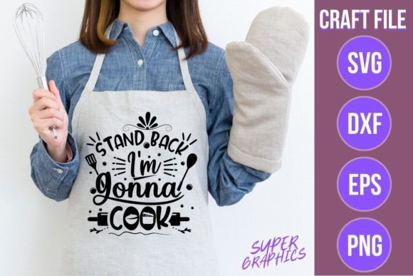 Funny Kitchen Quote SVG for Crafts and Graphics