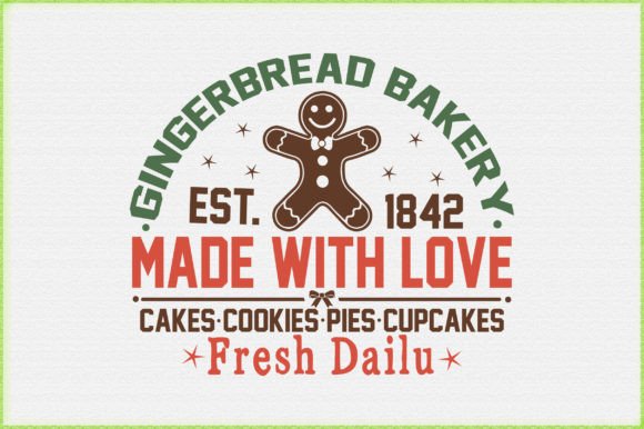 Gingerbread Bakery Christmas Quote SVG D Review