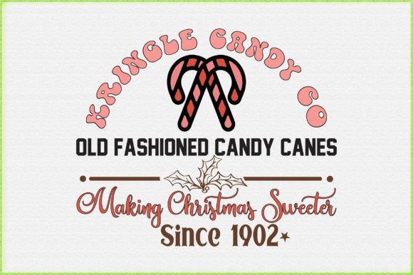 Kringle Candy Co Christmas Quote SVG for Crafts and Graphics